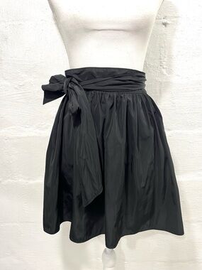 EXPRESS TAFFETA BOW A LINE SKIRT